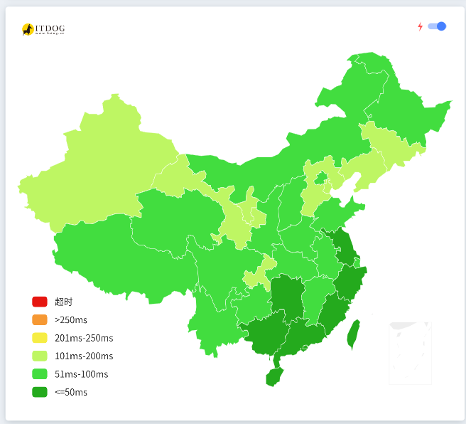 通过 SaaS 优选 IP 后的 Cloudflare Tunnel 访问加速对比图